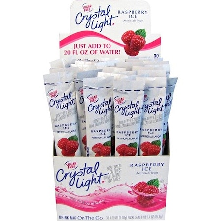 Kraft Foods On-The-Go Mix Sticks, .08oz, Raspberry Ice, 30PK KRF7980